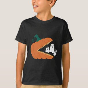 Halloween Pumpkin Funny Ghosts Boys Kids  T-Shirt