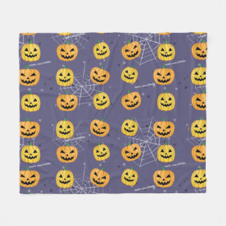 Halloween Pumpkin - Funny Pattern Fleece Blanket