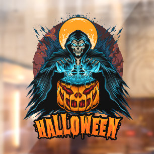 Halloween Pumpkin Grim Reaper
