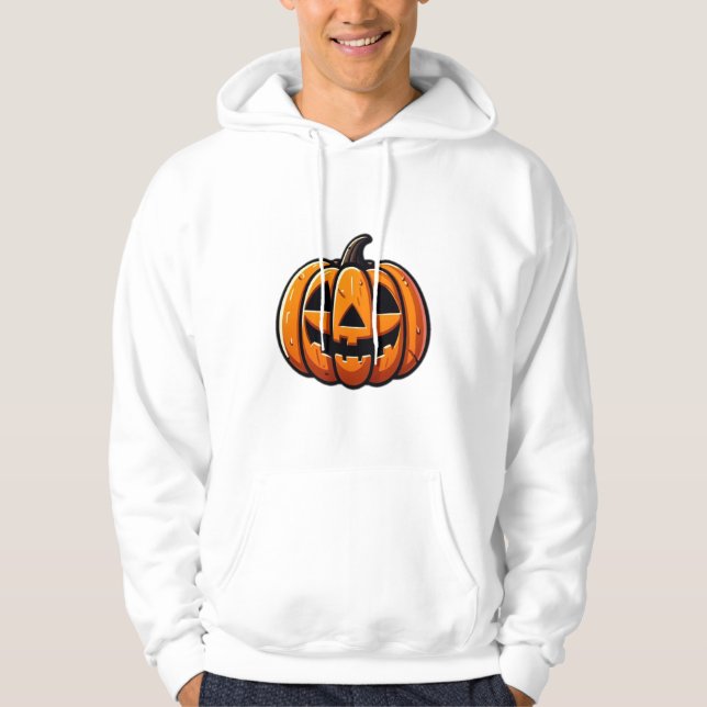 Halloween pumpkin hoodie (Front)