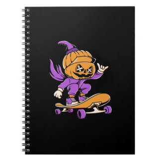 halloween_pumpkin_illustration_15 notebook