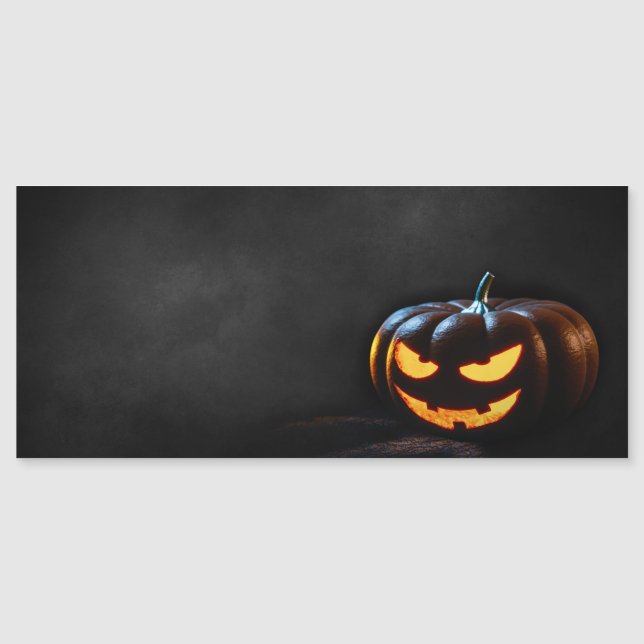 Halloween Pumpkin Jack-O-Lantern Spooky (Front)