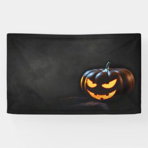 Halloween Pumpkin Jack-O-Lantern Spooky Banner