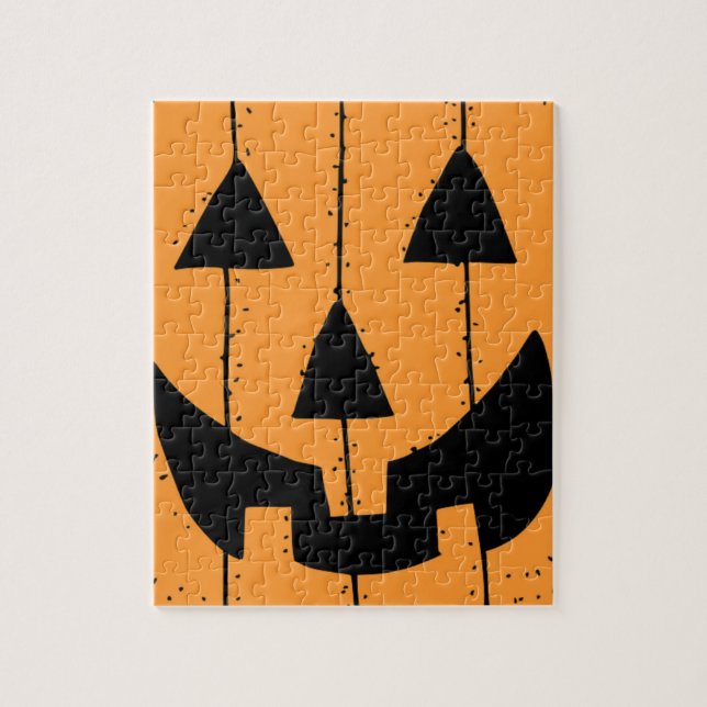HALLOWEEN PUMPKIN JIGSAW PUZZLE (Vertical)
