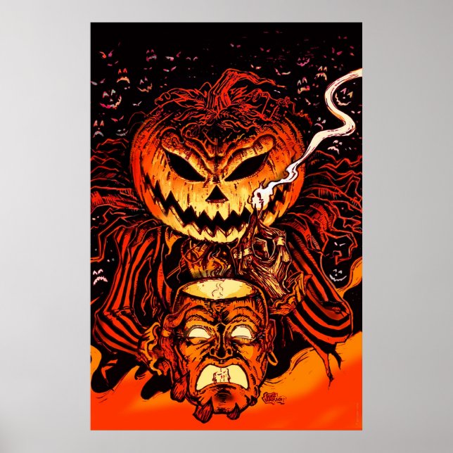 Halloween Pumpkin King Poster (Front)