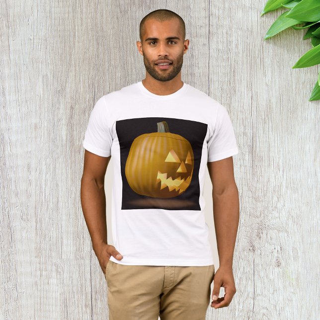 Halloween Pumpkin Lantern Mens T-Shirt (Creator Uploaded)