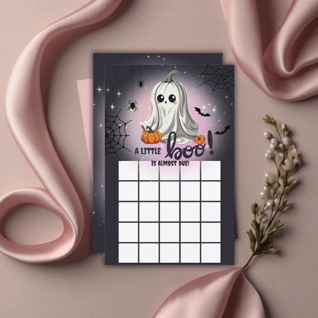 Halloween Pumpkin Little Boo Baby Shower Game (Creator Uploaded)