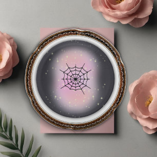 Halloween Pumpkin Little Boo Baby Shower Paper Plate