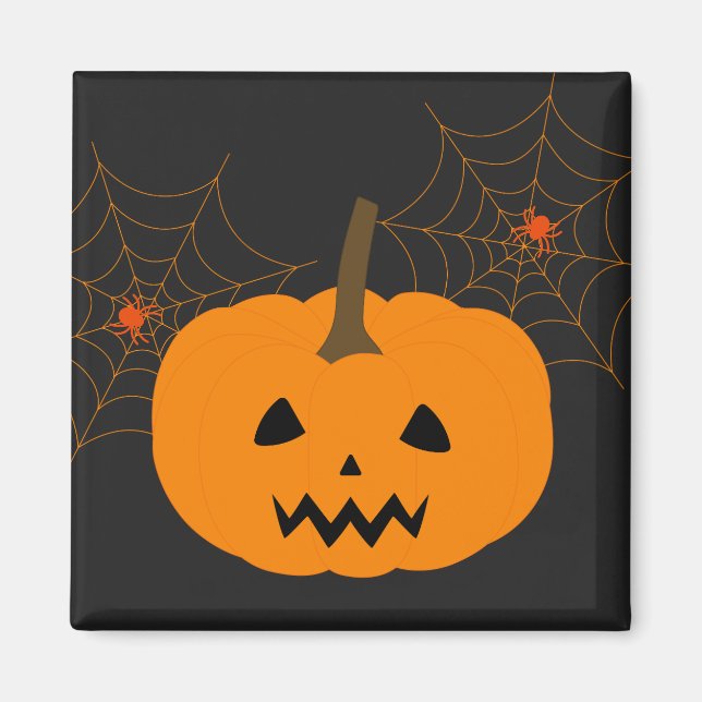 Halloween Pumpkin Magnet (Front)