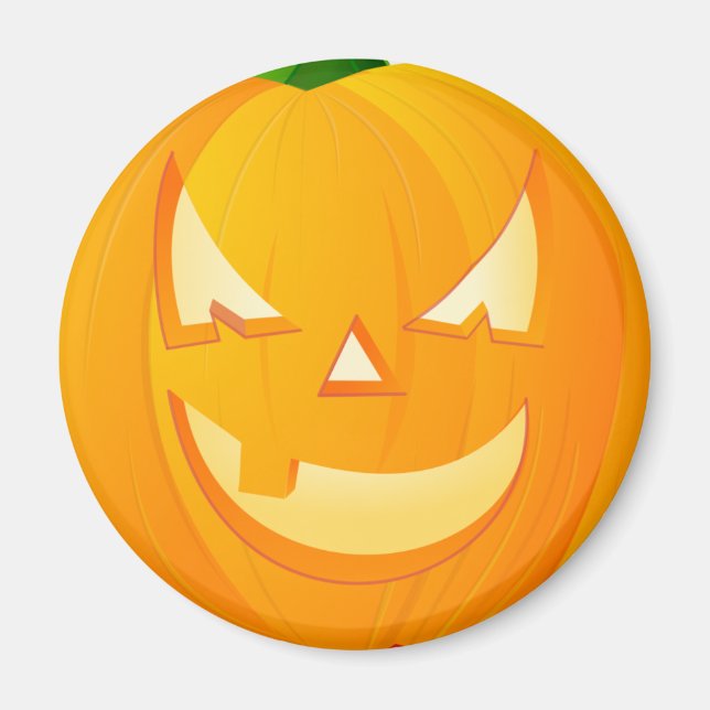 Halloween Pumpkin Magnet (Front)