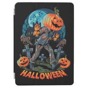 Halloween Pumpkin Man iPad Pro Cover   iPad Case