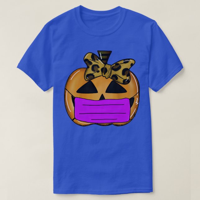 halloween pumpkin mask T-Shirt (Design Front)