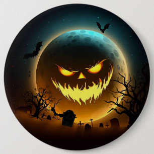 Halloween/pumpkin/moon/fall 6 Cm Round Badge