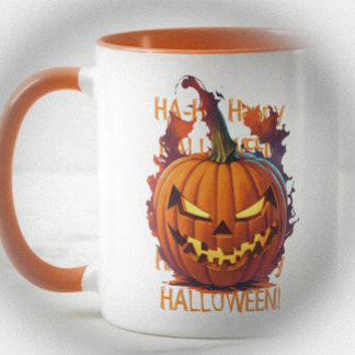 Halloween Pumpkin Mug