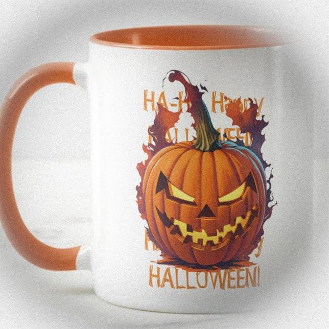 Halloween Pumpkin Mug (Creator Uploaded)