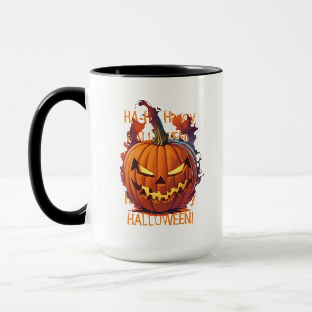 Halloween Pumpkin Mug (Left)