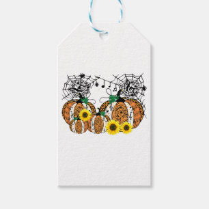 Halloween Pumpkin Music Symbols Music Teacher Gift Tags