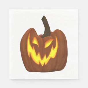 halloween pumpkin                    napkin