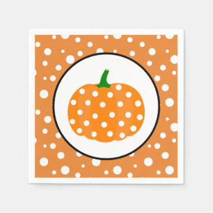 Halloween Pumpkin Paper Napkins