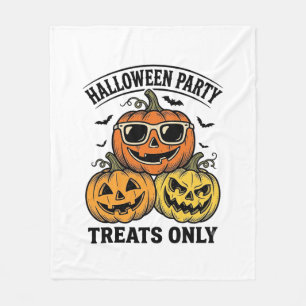 Halloween Pumpkin Party Vintage Jack O Lantern Shi Fleece Blanket