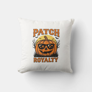 Halloween Pumpkin Patch Vintage Jack O Lantern Shi Cushion