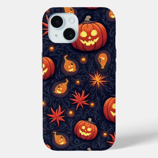 Halloween Pumpkin Pattern Phone Case (Back)