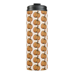 Halloween Pumpkin pattern Thermal Tumbler