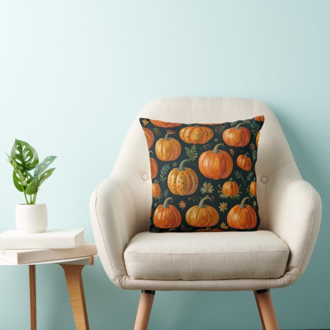 Halloween Pumpkin pie Vibes  Cushion (Chair)