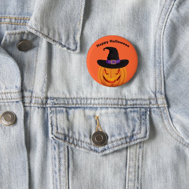 Halloween Pumpkin Pin (In Situ)