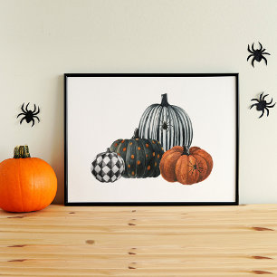 Halloween Pumpkin Poster