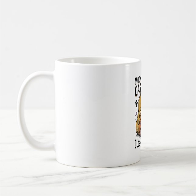 Halloween Pumpkin Quote Moonlit Jack O Lantern Eng Coffee Mug (Left)