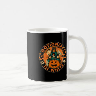 Halloween Pumpkin Scary Fun Motionlesses In White Coffee Mug