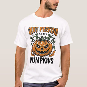 Halloween Pumpkin Shirt Vintage Engraving Joke_1