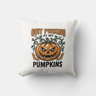Halloween Pumpkin Shirt Vintage Engraving Joke_1 Cushion