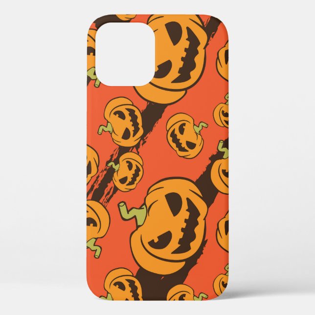 Halloween Pumpkin: Spooky Seamless Pattern Case-Mate iPhone Case (Back)