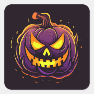 Halloween Pumpkin Stickers