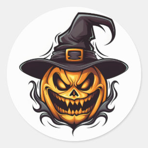 Halloween Pumpkin Stickers