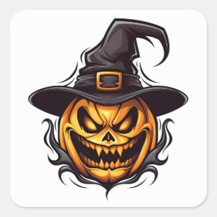 Halloween Pumpkin Stickers
