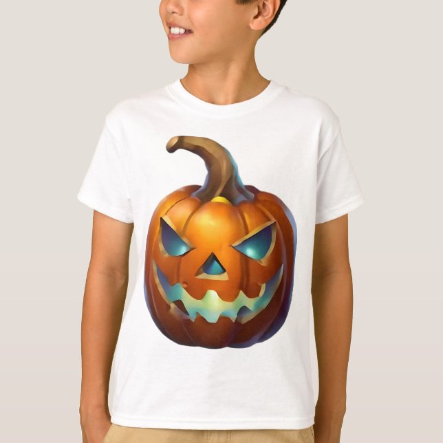 Halloween pumpkin T-Shirt (Front)