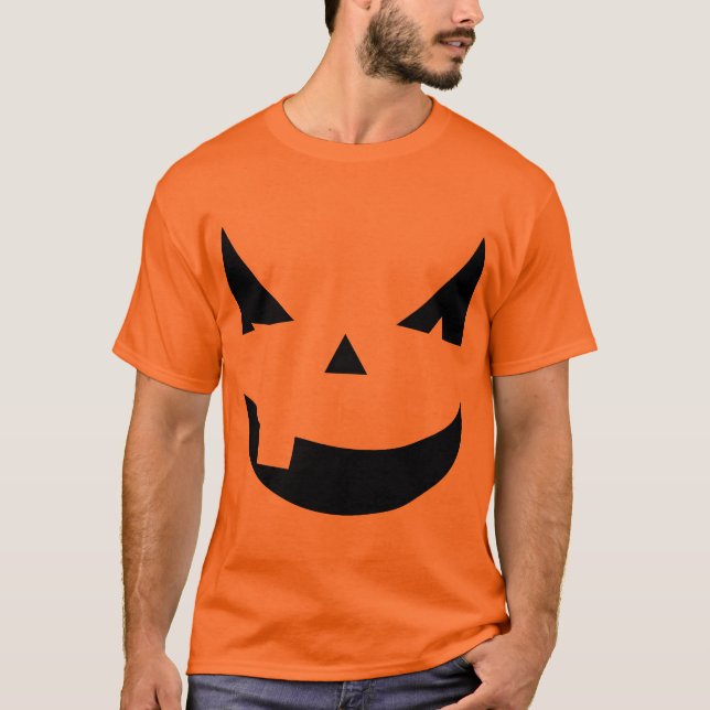 Halloween Pumpkin T-Shirt (Front)