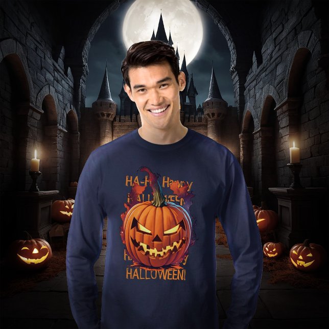 Halloween Pumpkin T-Shirt (Creator Uploaded)