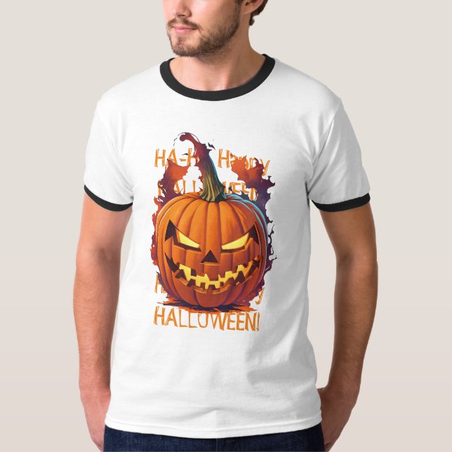 Halloween Pumpkin T-Shirt (Front)
