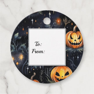 Halloween Pumpkin Tag