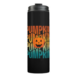 HALLOWEEN PUMPKIN THERMAL TUMBLER