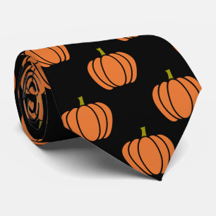 Halloween Pumpkin Tie