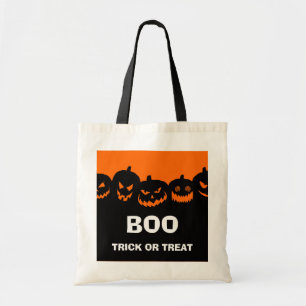 Halloween Pumpkin Trick or Treat Candy Bag