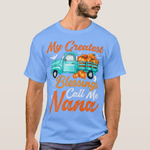 Halloween Pumpkin Truck My Greatest Blessings Call T-Shirt
