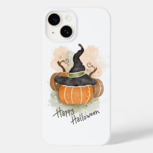Halloween Pumpkin with Witch Hat  Case-Mate iPhone 14 Case
