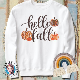 Halloween Pumpkin Women Leopard Graphic Sweatshirt