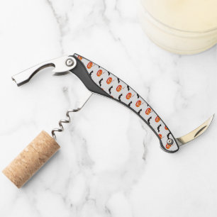 Halloween Pumpkins and Bats, Trick or Treat, Boo Corkscrew